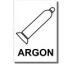 Bezpečnostní tabulky - Argon Plast 200x150 mm
