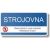 Bezpečnostní tabulka - Strojovna