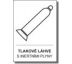 Bezpečnostní tabulky - Tlakové láhve s inertními plyny Samolepka 200 × 150 mm