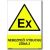 Bezpečnostní tabulky - Ex, Nebezpečí výbuchu - zóna 2