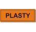 Tabulky - Tříděný odpad - Plasty Samolepka 290 x 100 mm