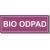 Tabulky - Tříděný odpad - Bio odpad