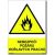 Bezpečnostní tabulka - Nebezpečí požáru hořlavých prachů
