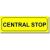 Bezpečnostní tabulky - Central stop - stop tlačítko