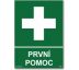 Bezpečnostní tabulka - První pomoc Samolepka 210x148 mm
