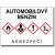 Bezpečnostní tabulka GHS AUTOMOBILOVÝ BENZÍN - na šířku
