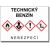 Bezpečnostní tabulka GHS TECHNICKÝ BENZÍN - na šířku