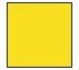 Vyznačovací podlahová páska - standard Podlahová páska - žlutá