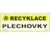 Tabulky - recyklace - Plechovky Samolepka 290 x 100 mm